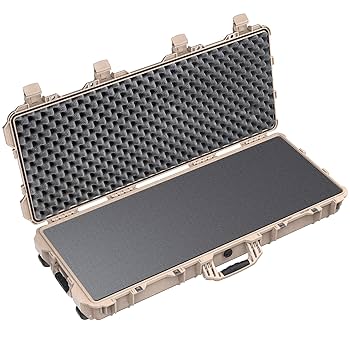 PELICAN 1750 ペリカンケース 蓋側フォーム付きデザートタン 楽天市場】PELICAN 1750 ライフルケース ウレタン付 約134×40